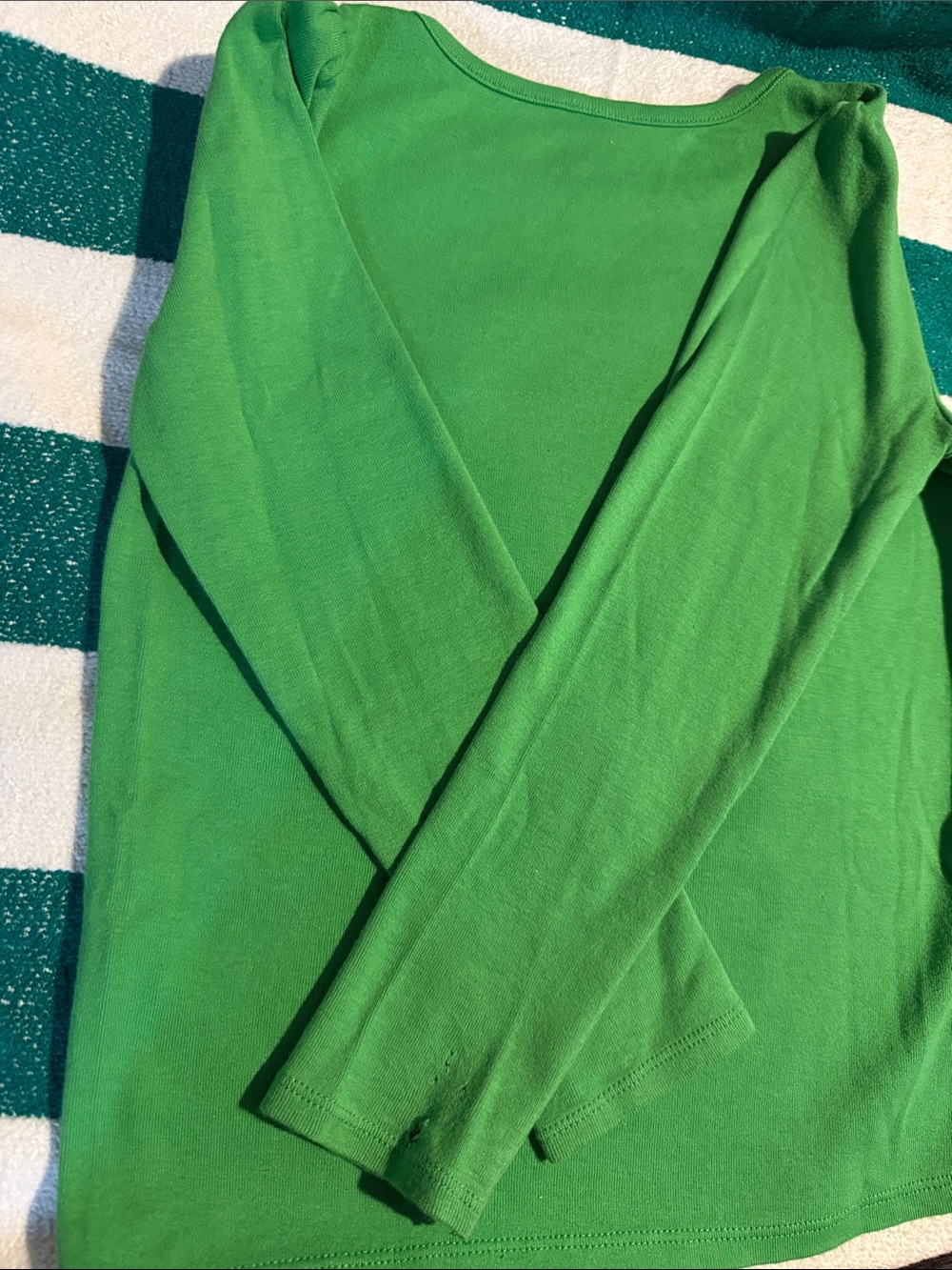 Girl's Long-Sleeve St. Patrick's Day Top - Picture 3 of 4